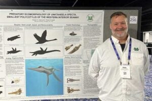 O’Keefe and Clark present at annual Society of Vertebrate Paleontology Conference