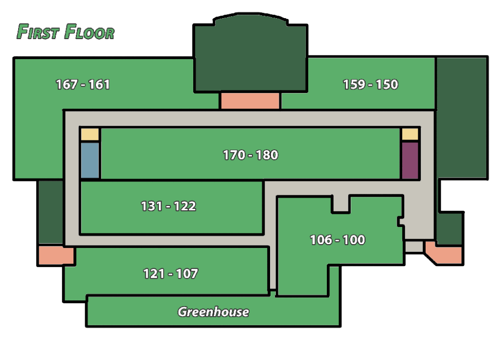 Science Building - first floor plan