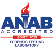 ANAB Accredited Forensic Testing Laboratory