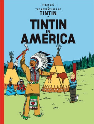 tintin in america cover