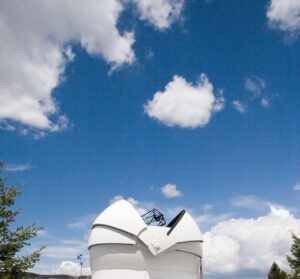 Exterior of one of GaBany's telescope observatories